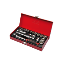 C10-18MH4 18 Parça 3/8" 6 Köşe Lokma Takımı